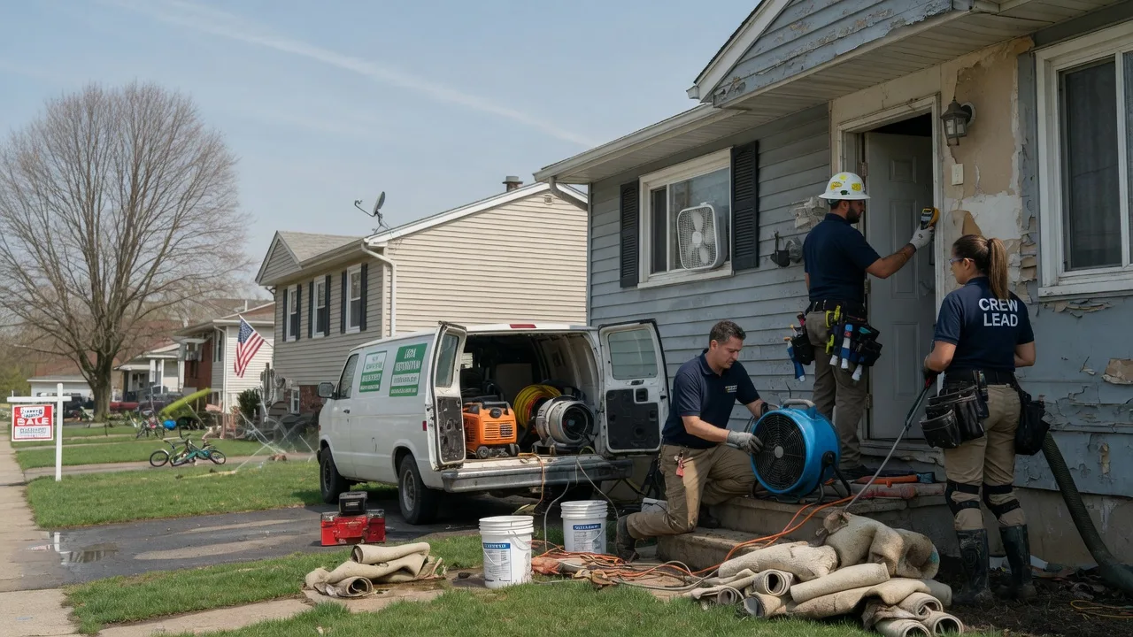 Flood Cleanup in Cape May, NJ near me